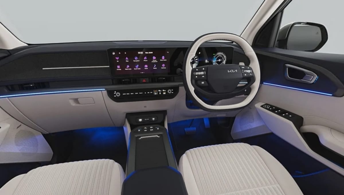 Carens Clavis EV Interior Looks Carens Clavis EV Interior Looks