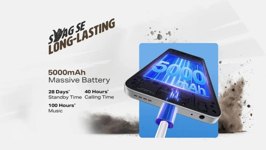 Infinix Smart 10: 25 जुलाई को भारत में एंट्री, मिलेगा 120Hz डिस्प्ले और 5000mAh बैटरी Infinix Smart 10 Battery