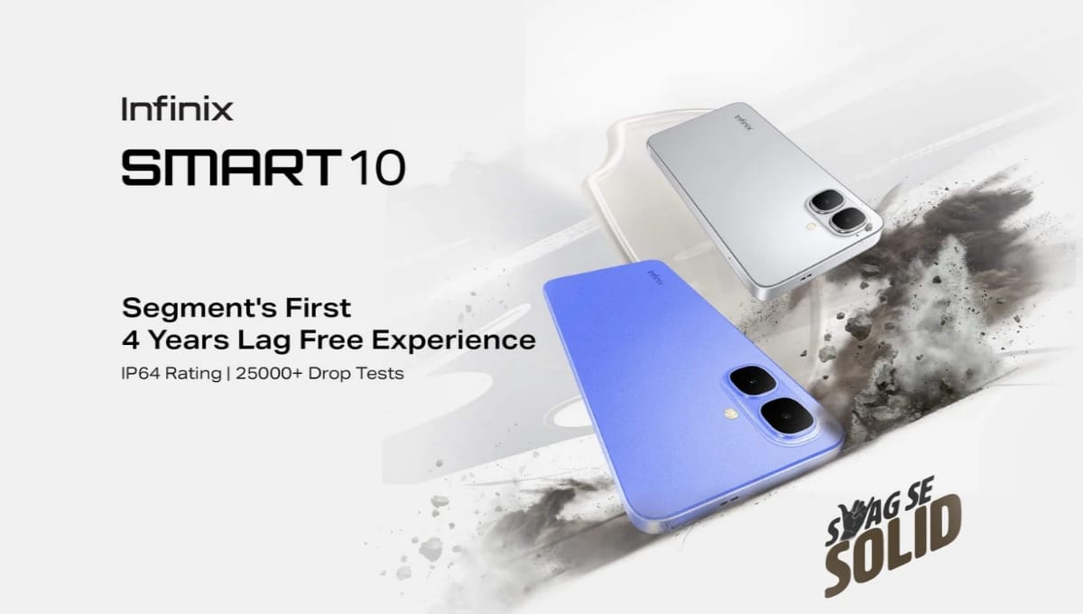 Infinix Smart 10 Launch 25 July in India