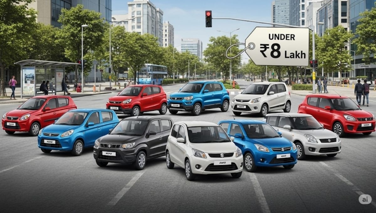 Maruti Suzuki Best Cars Under 8 Lakhs