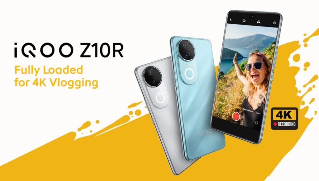 iQOO Z10R लॉन्च: ₹20 हज़ार में 24GB रैम और 4K कैमरा वाला पावरफुल 5G फोन, Nothing और Vivo T3 Pro को देगा टक्कर iQOO Z10R Best Video Vlogging
