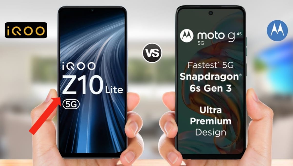 Lava Blaze AMOLED 2 5G vs iQOO Z10 Lite 5G vs Moto