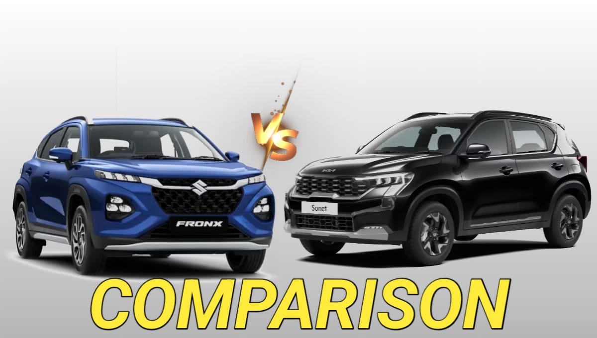 Maruti Fronx Vs Kia Sonet
