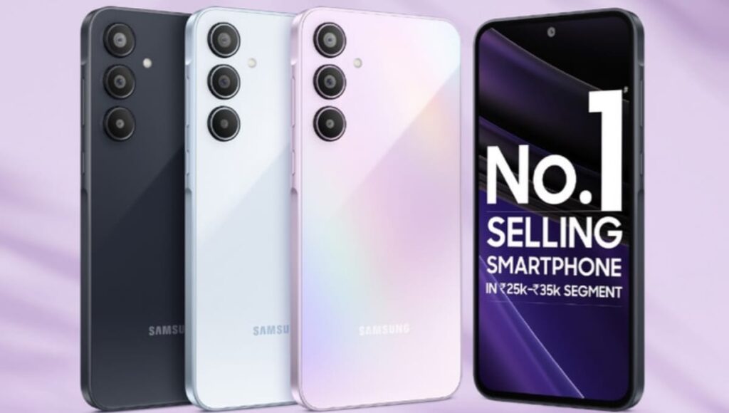 Samsung Galaxy A35 5G: ₹19,999 में पाएं दमदार 5G फोन, 50MP कैमरा और बड़ी बैटरी के साथ Samsung Galaxy A35 5G Flipkart No1