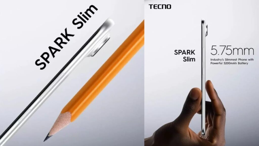 TECNO का सबसे पतला स्मार्टफोन 5.7mm थिकनेस के साथ, कीमत करीब 80 हजार TECNO Slimmest Smartphone Launch