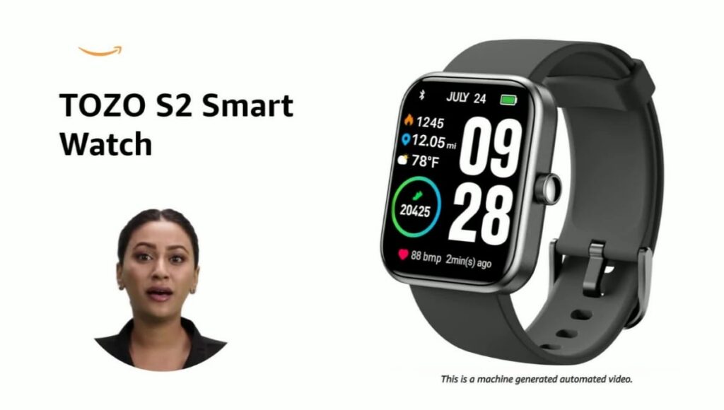 सिर्फ ₹1,099 से शुरू, ये Bluetooth Smartwatch बनाएं फिटनेस और फैशन दोनों को सुपरहिट, Amazon Sale की बेस्ट डील्स TOZO S2 44mm Smartwatch