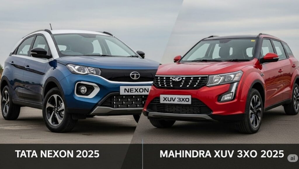 Tata Nexon vs Mahindra XUV 3XO, 2025 में कौन-सी Compact SUV है बेहतर विकल्प? Tata Nexon VS Mahindra XUV3XO Full Feature Reviled
