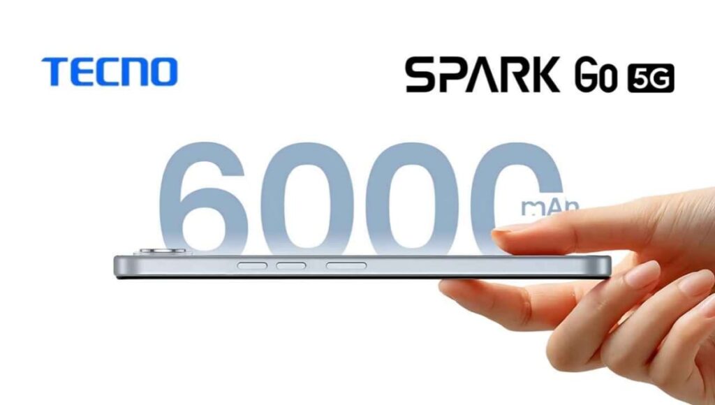 Tecno Spark Go 5G: देश का सबसे पतला और हल्का 5G स्मार्टफोन, 6000mAh बैटरी और दमदार AI फीचर्स के साथ लॉन्च को तैयार Tecno Spark Go 5G Battery