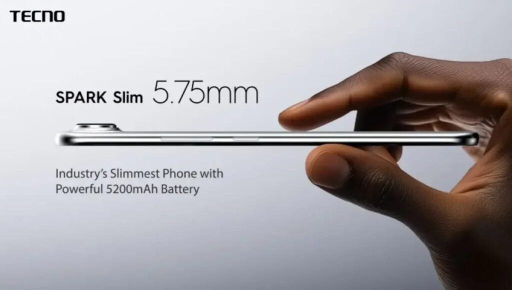TECNO का सबसे पतला स्मार्टफोन 5.7mm थिकनेस के साथ, कीमत करीब 80 हजार Tecno World Slimmest Smartphone