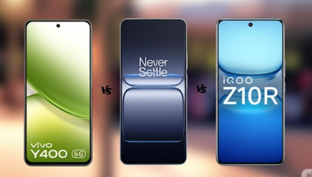 Vivo Y400 5G vs iQOO Z10R 5G vs OnePlus Nord CE 5 5G: ₹25,000 में कौन सा स्मार्टफोन बेस्ट? Vivo Y400 5G vs iQOO Z10R 5G vs OnePlus Nord CE 5