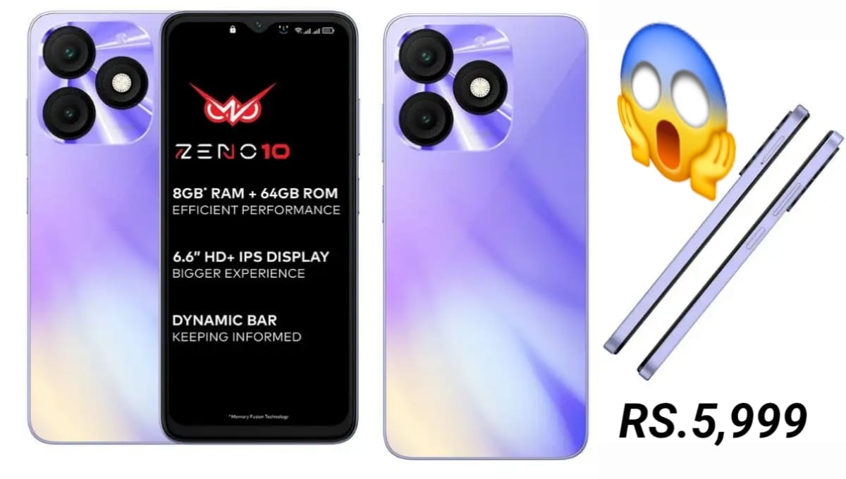 itel Zeno 20 Launched In India Only 5999