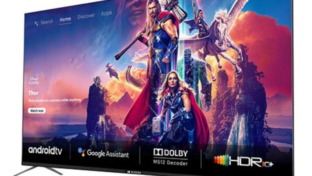 65 इंच Smart TV खरीदने का सपना होगा पूरा, कीमतें देखकर रह जाओगे दंग Kodak QLED Ultra HD Smart Google TV
