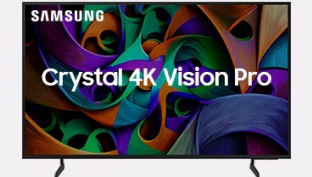 65 इंच Smart TV खरीदने का सपना होगा पूरा, कीमतें देखकर रह जाओगे दंग Samsung Crystal 4K Vision Pro 65 inch